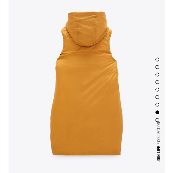 Zara reversible padded vest - Picture 7 of 7